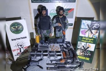 CNF Arrests Two Drug Traffickers, Recovers Narcotics and Arms