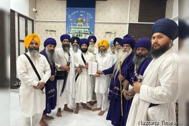   Suggestions received from the Sikh Sangat will be placed before Sri Akal Takht Sahib for consideration: Kahlwan