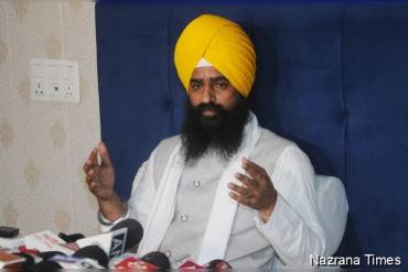 Jathedar Giani Kuldip Singh Gargajj strongly condemns attack on Sukhbir Singh Badal at Gurdwara Mata Sahib Devan’s Complex in Nanded
