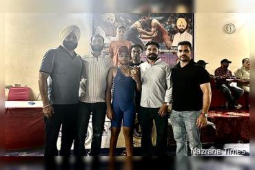 ਪੰਜਾਬ ਰਾਜ ਅੰਤਰ-ਜ਼ਿਲ੍ਹਾ ਸਕੂਲ ਖੇਡਾਂ ’ਚ ਅੰਗਦ ਦੀਪ ਸਿੰਘ ਬਾਜਵਾ ਨੇ ਜਿੱਤਿਆ ਗੋਲਡ ਮੈਡਲ