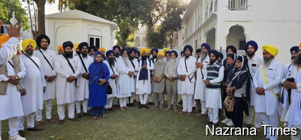 ਸ੍ਰੀ ਅਕਾਲ ਤਖ਼ਤ ਸਾਹਿਬ ਦੇ ਜਥੇਦਾਰ ਵੱਲੋਂ ਸ੍ਰੀ ਅਨੰਦਪੁਰ ਸਾਹਿਬ ਵਿਖੇ ਪ੍ਰਚਾਰਕ ਸਿੰਘਾਂ ਨਾਲ ਕੀਤੀ ਇਕੱਤਰਤਾ