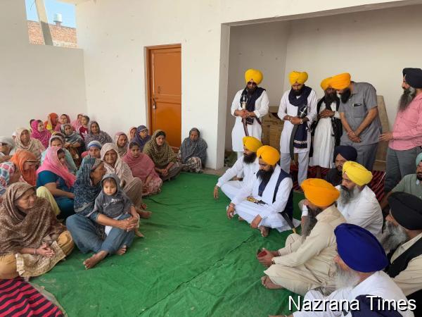 Incident of Guru Granth Sahib being burnt by fire in Bham village
