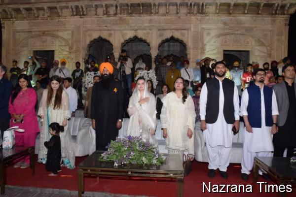 लाहौर के हजूरी बाग में सिख तीर्थयात्रियों के सम्मान में भव्य बैसाखी और विदाई समारोह