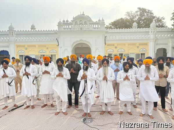 Prayer for Peace in South Asia at Takht Sri Kesgarh Sahib