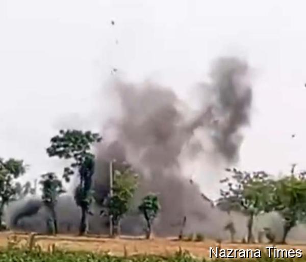 ਪਿੰਡ ਮੱਖਣ ਵਿੰਡੀ 'ਚ ਐਕਟਿਵ ਮਿਜ਼ਾਇਲ ਡਿੱਗੀ, ਫੌਜੀ ਅਧਿਕਾਰੀਆਂ ਨੇ ਕੀਤਾ ਨਕਾਰਾ