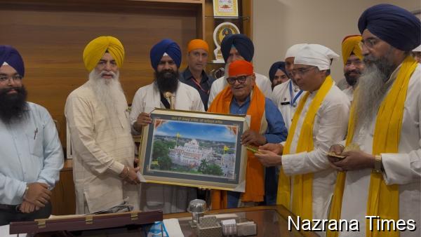 Punjab Governor Meets Jathedar Gargajj, Key Concerns Raised regarding 350th Martyrdom Centenary of Ninth Sikh Guru
