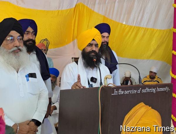 Jathedar Gargajj Participates in Bhagat Puran Singh’s Death Anniversary Event at Pingalwara