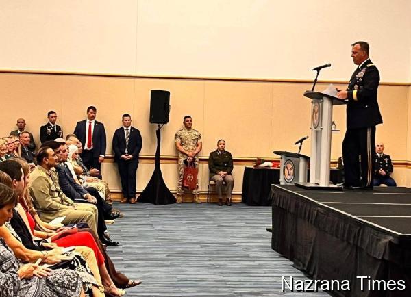 Pakistani Army Chief Attends CENTCOM Change of Command in Tampa