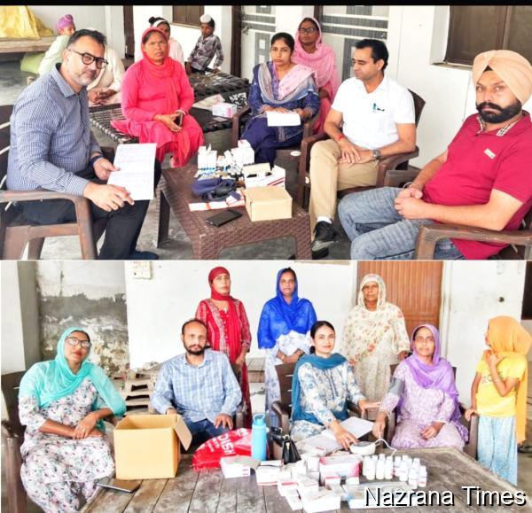 ਕਰਮੂੰਵਾਲਾ,ਧੂੰਦਾ ਅਤੇ ਖਾਰਾ ਵਿਖੇ ਮੈਡੀਕਲ ਕੈਂਪ ਵਿੱਚ ਲੋਕਾਂ ਦੀ ਕੀਤੀ ਜਾਂਚ-ਐਸਐਮਓ ਗਿੱਲ