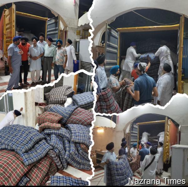 ਗੁਰਦੁਆਰਾ ਸ੍ਰੀ ਗੁਰੂ ਸਿੰਘ ਸਭਾ ਬੀ 2 ਬਲਾਕ ਪੱਛਿਮ ਵਿਹਾਰ ਵੱਲੋਂ ਹੜ੍ਹ ਪੀੜਤਾਂ ਦੇ ਲਈ ਰਾਹਤ ਸਮੱਗਰੀ ਰਵਾਨਾ
