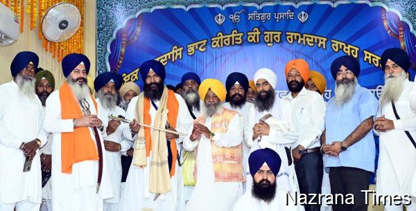 ਭੱਟਾਂ ਦੇ ਗੁਰੂ ਸਾਹਿਬ ਨਾਲ ਮਿਲਾਪ ਸਬੰਧੀ ਗੁਰਦੁਆਰਾ ਸ੍ਰੀ ਮੰਜੀ ਸਾਹਿਬ ਵਿਖੇ ਗੁਰਮਤਿ ਸਮਾਗਮ