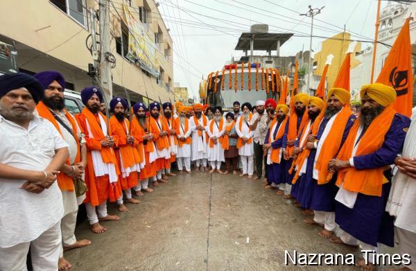 ਅਸਾਮ ਤੋਂ ਸ਼ੁਰੂ ਹੋਇਆ ਇਤਿਹਾਸਕ ਨਗਰ ਕੀਰਤਨ ਹੁਣ ਤੇਲੰਗਾਨਾ ਰਾਹੀਂ ਹੈਦਰਾਬਾਦ ਪਹੁੰਚੇਗਾ