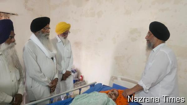 ਐਡਵੋਕੇਟ ਧਾਮੀ ਨੇ ਭਾਈ ਜਗਤਾਰ ਸਿੰਘ ਹਵਾਰਾ ਦੀ ਬੀਮਾਰ ਮਾਤਾ ਦਾ ਹਾਲ ਜਾਣਿਆ