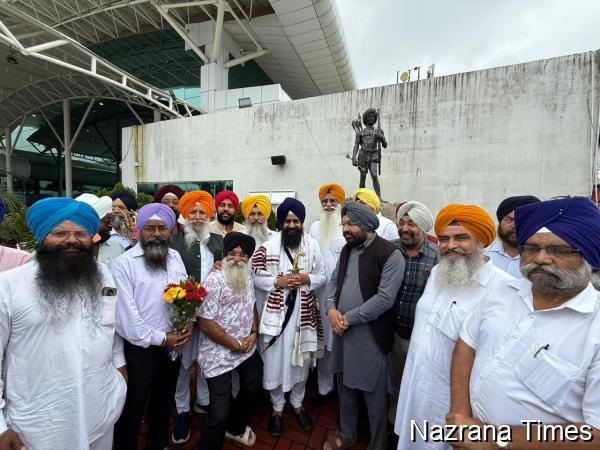 ਜਥੇਦਾਰ ਗੜਗੱਜ ਤੇ ਭਾਈ ਗਰੇਵਾਲ ਦਾ ਝਾਰਖੰਡ ਪਹੁੰਚਣ ’ਤੇ ਸੰਗਤ ਵੱਲੋਂ ਭਰਵਾਂ ਸੁਆਗਤ