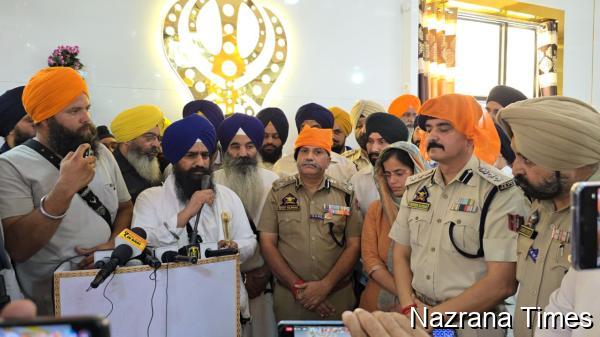 Akal Takht Sahib Jathedar Takes Stern Notice of Desecration Incident in Samba District Where Five Holy Saroops of Sri Guru Granth Sahib Were Set Ablaze