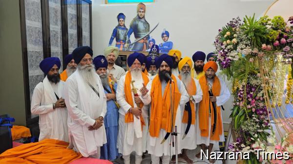 Jathedar Gargajj Participates in Shaheedi Nagar Kirtan in Mumbai