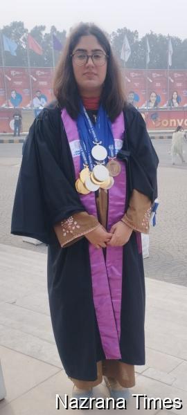 Rania Ehsan Achieves Outstanding Success at Lahore Medical and Dental College 2024 DPT Final Convocation