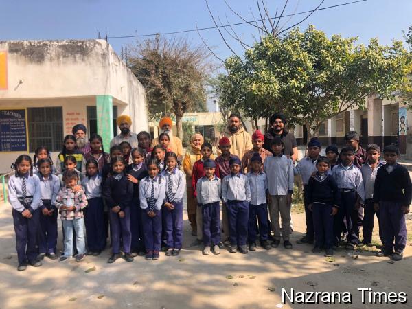 ਐਨ ਆਰ ਆਈਆਂ ਨੇ ਪਿੰਡ ਜੋਧਾਨਗਰੀ ਦੇ ਸਕੂਲ ਦੀਆਂ ਪੁਰਾਣੀਆਂ ਯਾਦਾਂ ਕੀਤੀਆਂ ਸਾਝੀਆਂ