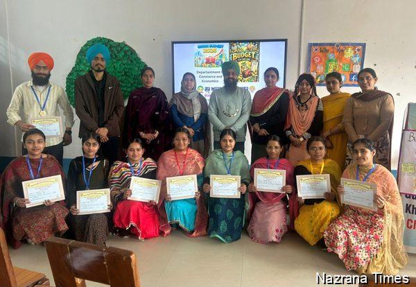 ਖਾਲਸਾ ਕਾਲਜ ਚੋਹਲਾ ਸਾਹਿਬ 'ਚ ਬਜਟ 2026 ਵਿਸ਼ੇ 'ਤੇ ਵਿਸ਼ੇਸ਼ ਸੈਮੀਨਾਰ ਦਾ ਆਯੋਜ਼ਨ
