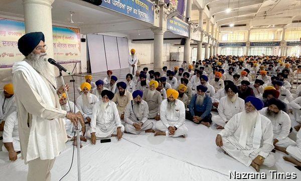 ਨਵੇਂ ਵਰ੍ਹੇ ਨਾਨਕਸ਼ਾਹੀ ਸੰਮਤ 558 ਸਬੰਧੀ ਗੁਰਦੁਆਰਾ ਸ੍ਰੀ ਮੰਜੀ ਸਾਹਿਬ ਦੀਵਾਨ ਹਾਲ ਵਿਖੇ ਗੁਰਮਤਿ ਸਮਾਗਮ